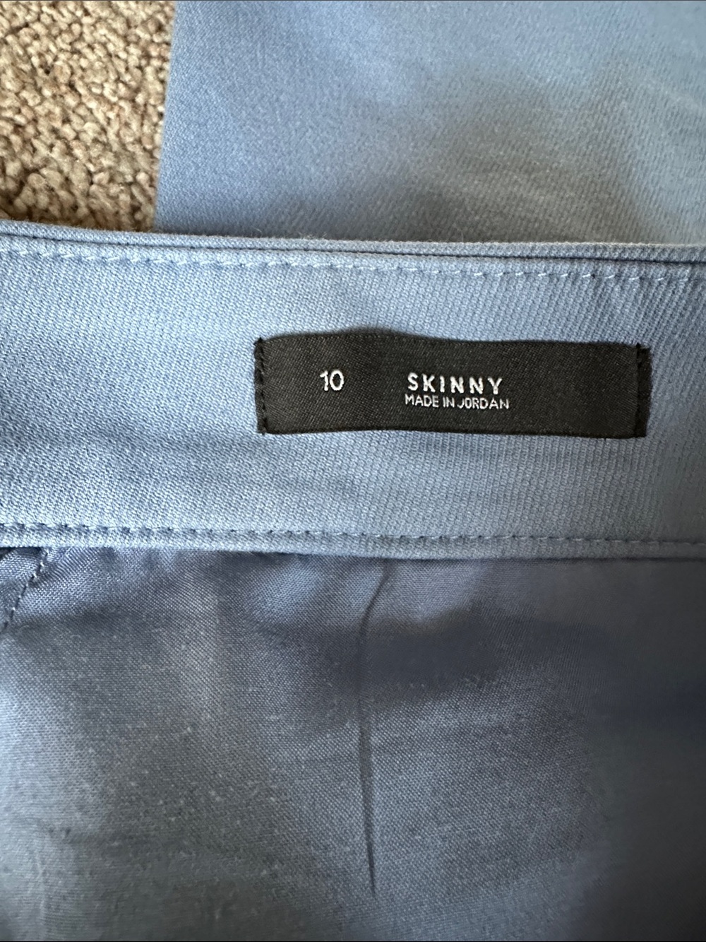 LOFT Light Blue Trousers - Picture 3 of 11